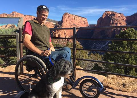 Quadriplegic/entrepreneur/engineer/Inventor, Pat Dougherty